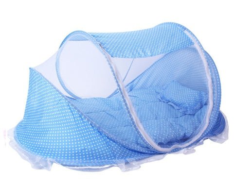 Foldable Baby Bed Net With Pillow Net 2pieces Set - EASY BUYZ