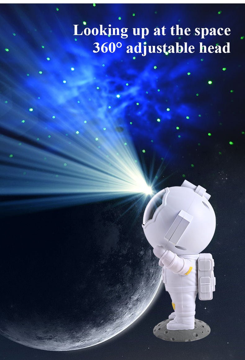 Galaxy star projector Galaxy star projector: astronaut - themed night light for home decor - EASY BUYZ