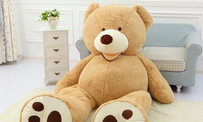 Giant Teddy Bear Plush Toy Huge Soft Toys Leather Shell - EASY BUYZ