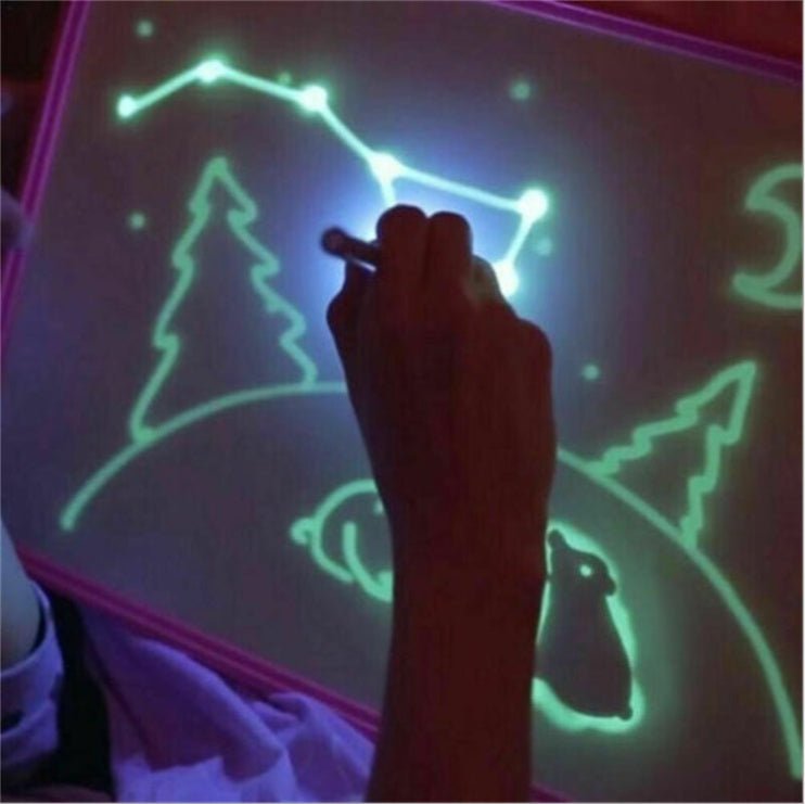 Educational toy: 3D magic drawing pad with light effects - EASY BUYZ