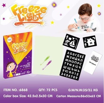 Educational toy: 3D magic drawing pad with light effects - EASY BUYZ