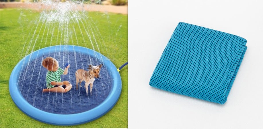 "Water Splash Pad for Pets & Kids—Summer Fun!" - EASY BUYZ