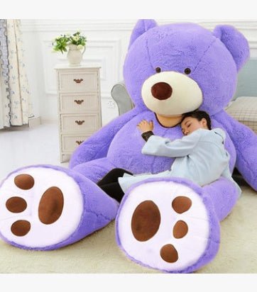 Giant Teddy Bear Plush Toy Huge Soft Toys Leather Shell - EASY BUYZ