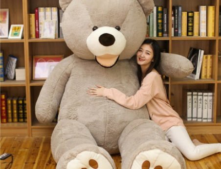 Giant Teddy Bear Plush Toy Huge Soft Toys Leather Shell - EASY BUYZ