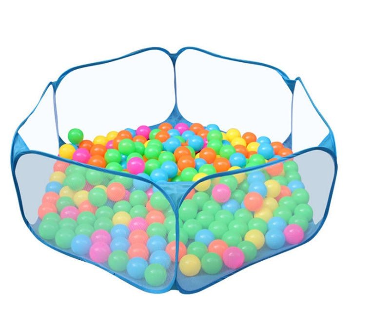 Foldable baby play tent with ball pit for outdoor fun - EASY BUYZ