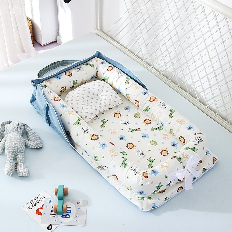 Portable crib for infants, removable, washable, travel - friendly - EASY BUYZ