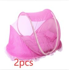 Foldable Baby Bed Net With Pillow Net 2pieces Set - EASY BUYZ