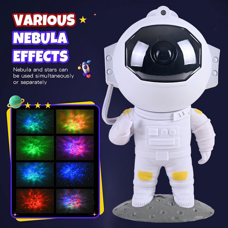 Galaxy star projector Galaxy star projector: astronaut - themed night light for home decor - EASY BUYZ