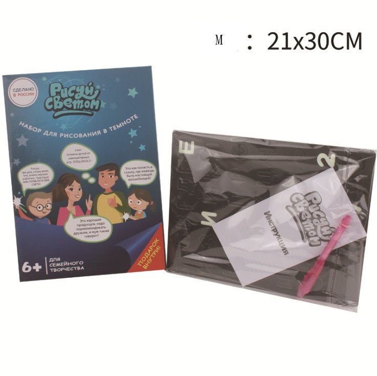 Educational toy: 3D magic drawing pad with light effects - EASY BUYZ