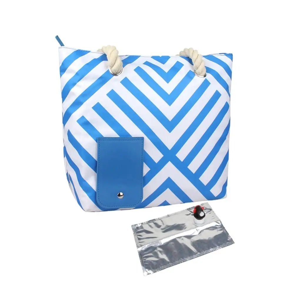 Insulated large - capacity picnic bag for food and wine - EASY BUYZ