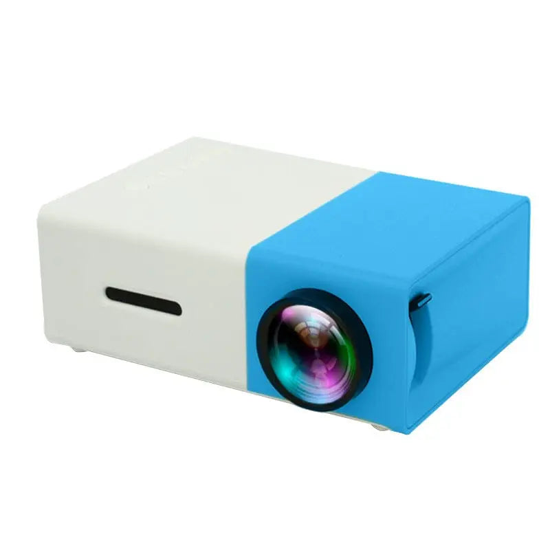 Portable YG300 Mini Projector, 3D HD LED Home Theater Cinema - EASY BUYZ