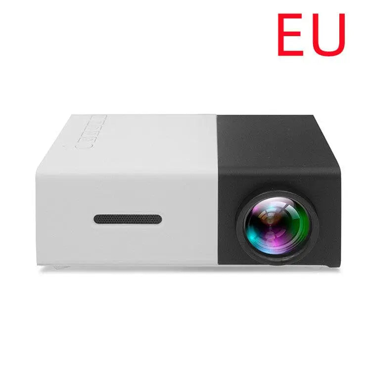 Portable YG300 Mini Projector, 3D HD LED Home Theater Cinema - EASY BUYZ