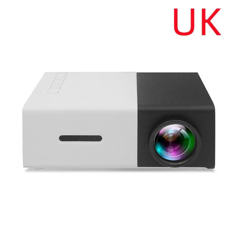 Portable YG300 Mini Projector, 3D HD LED Home Theater Cinema - EASY BUYZ