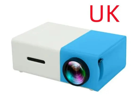 Portable YG300 Mini Projector, 3D HD LED Home Theater Cinema - EASY BUYZ